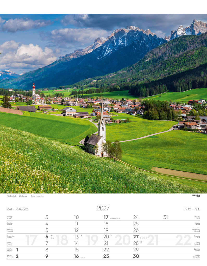 Weitere Ansicht: Südtirol Kalender 2027