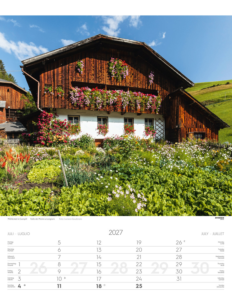 Weitere Ansicht: Südtirol Kalender 2027