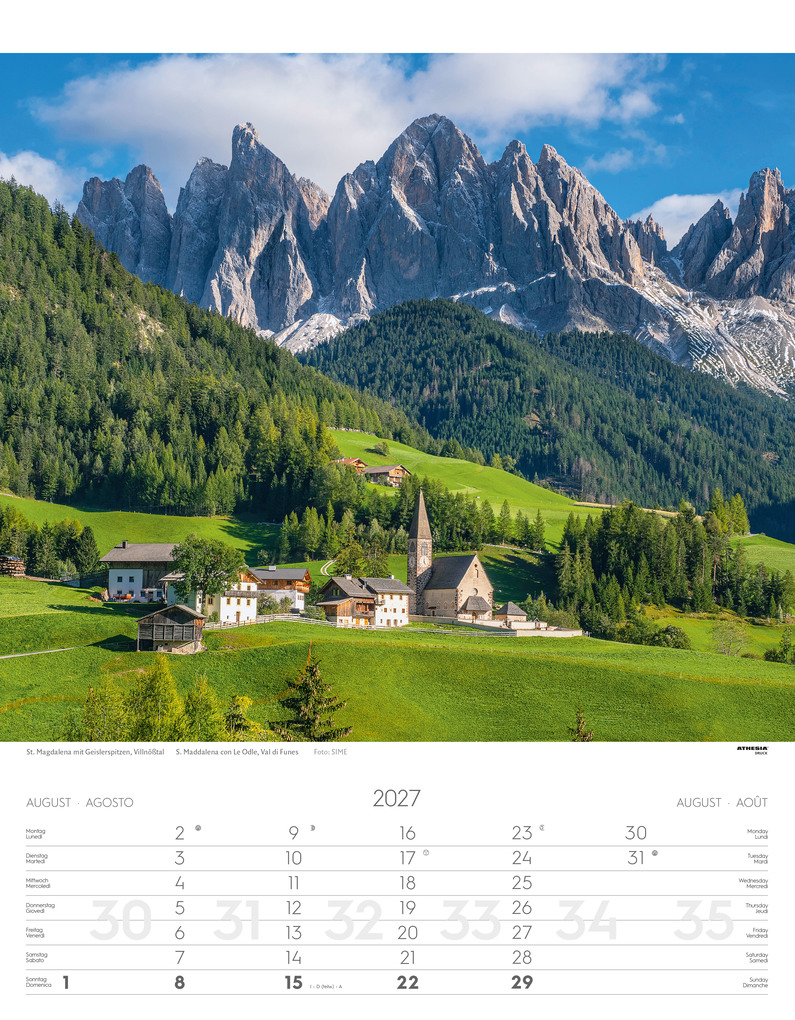 Weitere Ansicht: Südtirol Kalender 2027