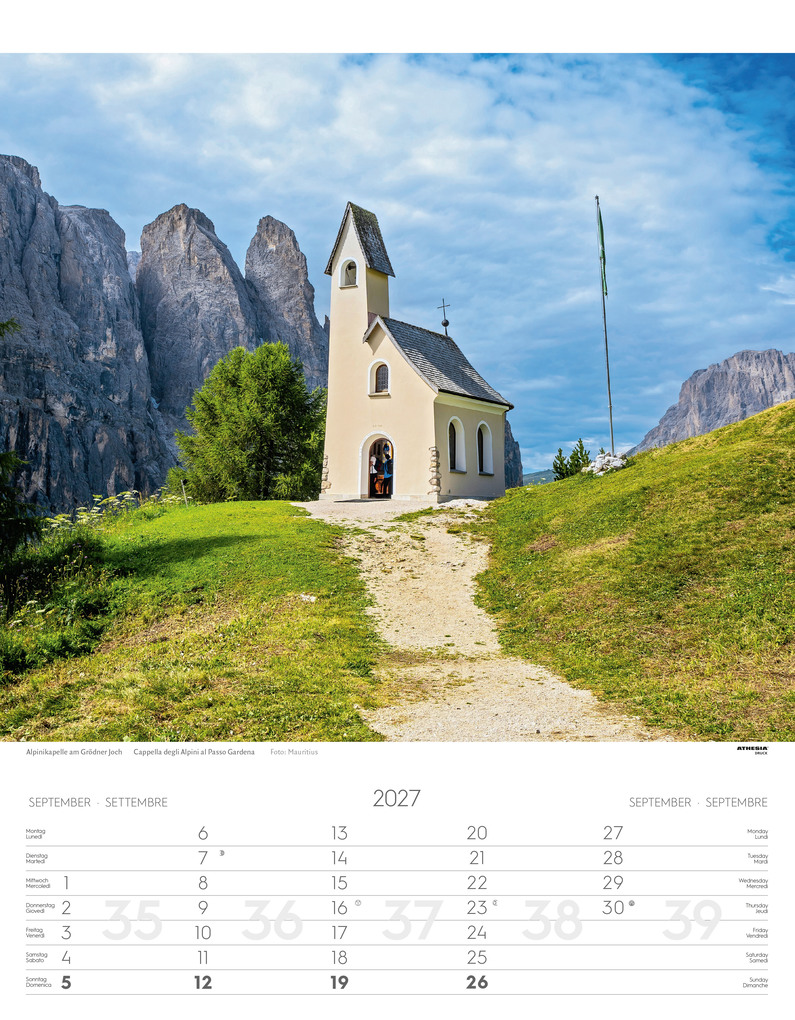 Weitere Ansicht: Südtirol Kalender 2027
