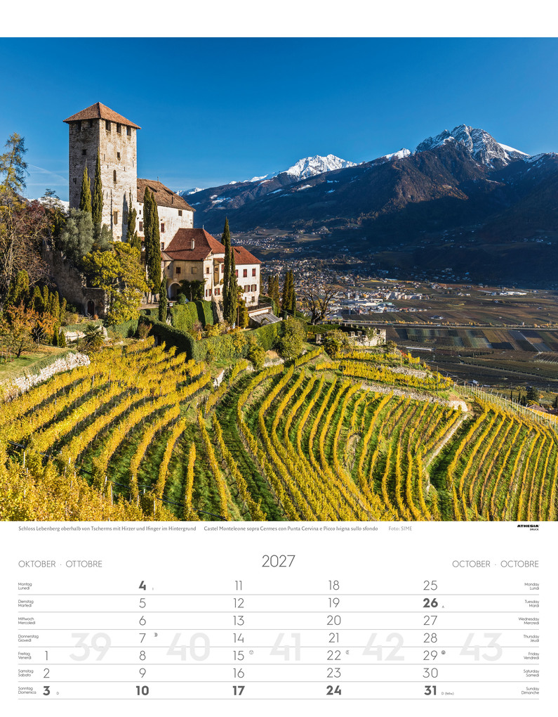 Weitere Ansicht: Südtirol Kalender 2027