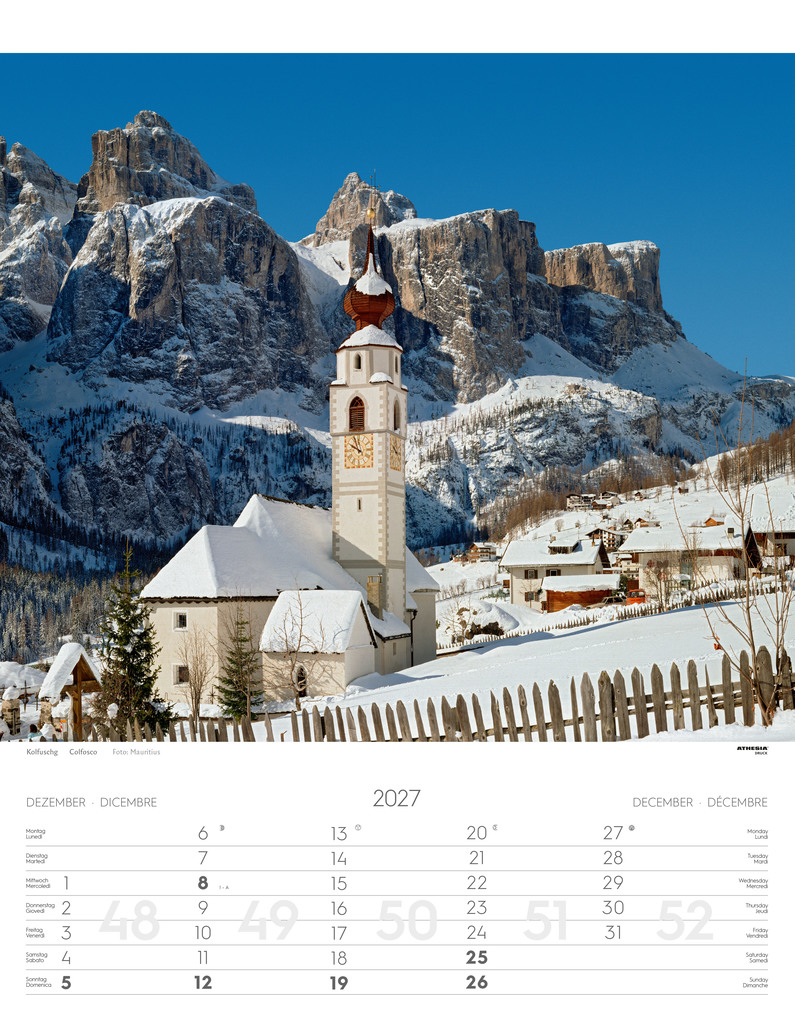 Weitere Ansicht: Südtirol Kalender 2027
