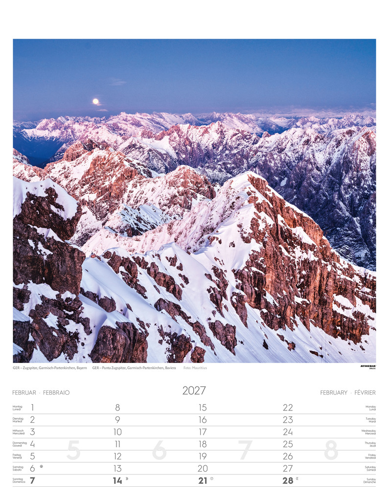 Weitere Ansicht: Alpen Kalender 2027