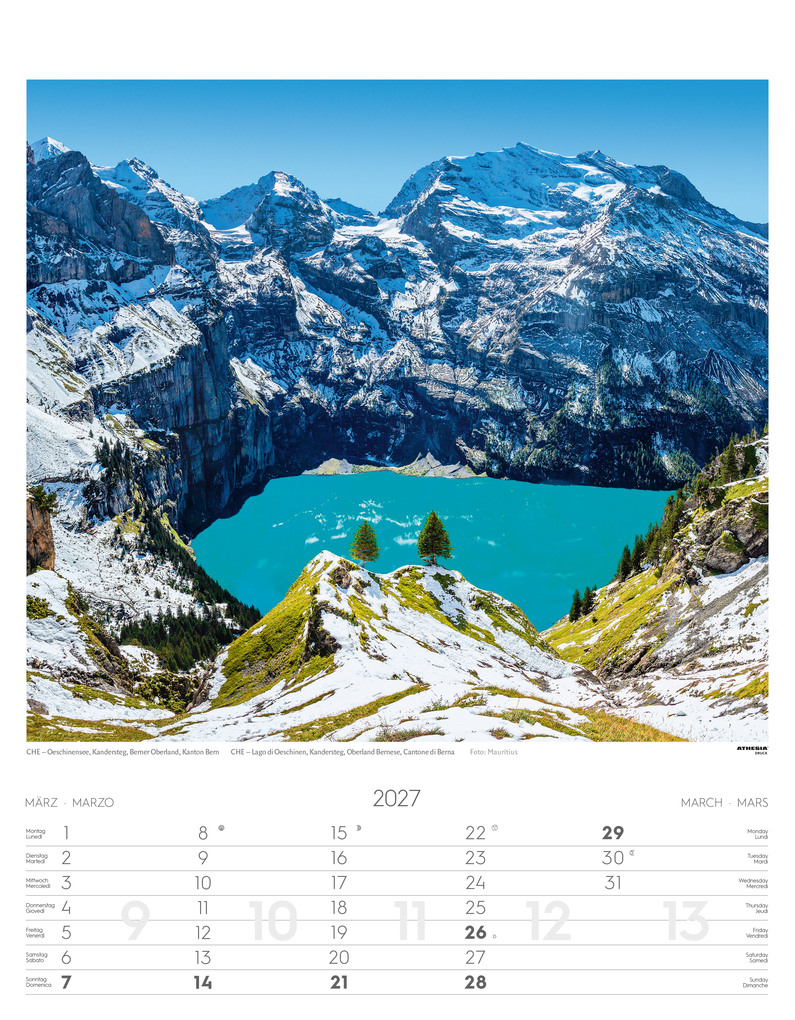 Weitere Ansicht: Alpen Kalender 2027