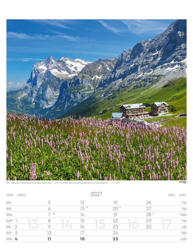 Weitere Ansicht: Alpen Kalender 2027