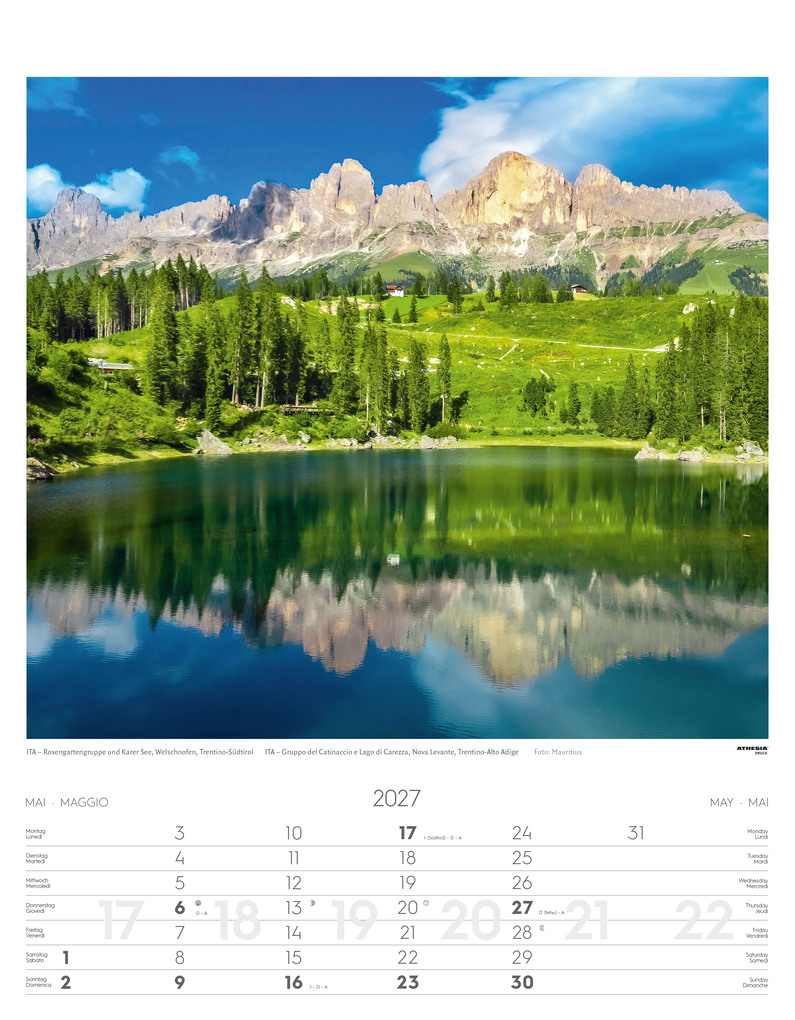 Weitere Ansicht: Alpen Kalender 2027