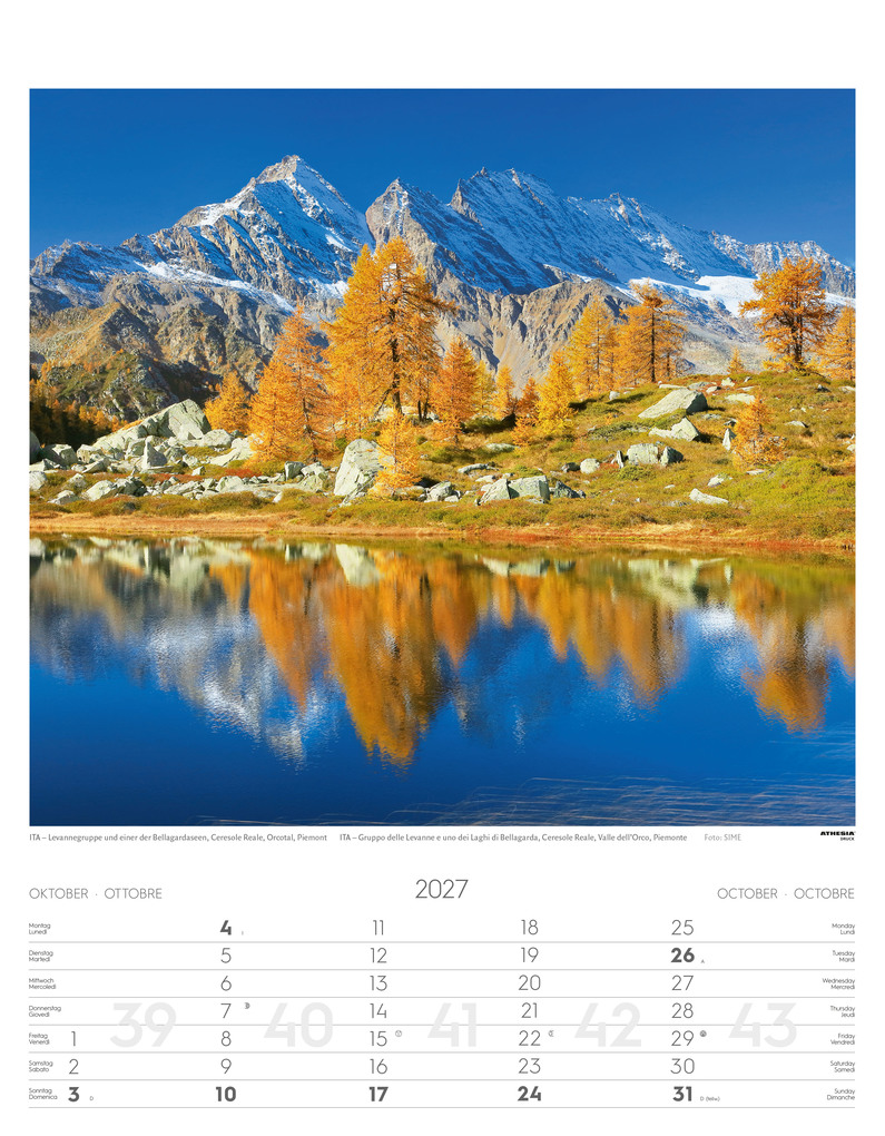 Weitere Ansicht: Alpen Kalender 2027