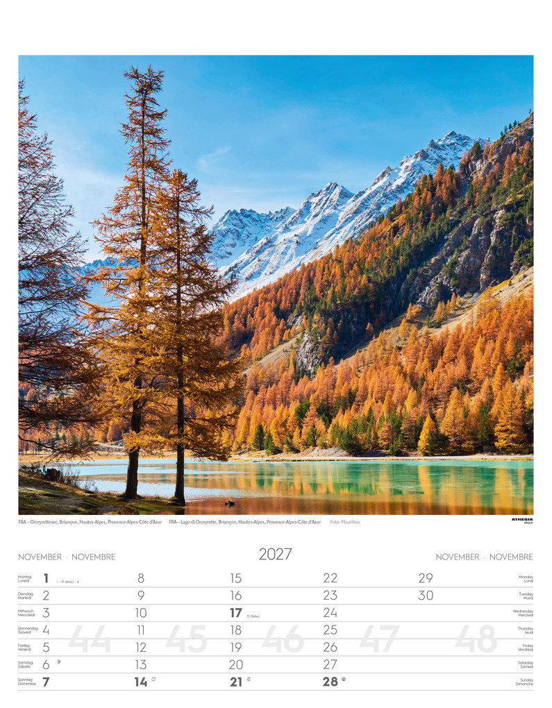 Weitere Ansicht: Alpen Kalender 2027