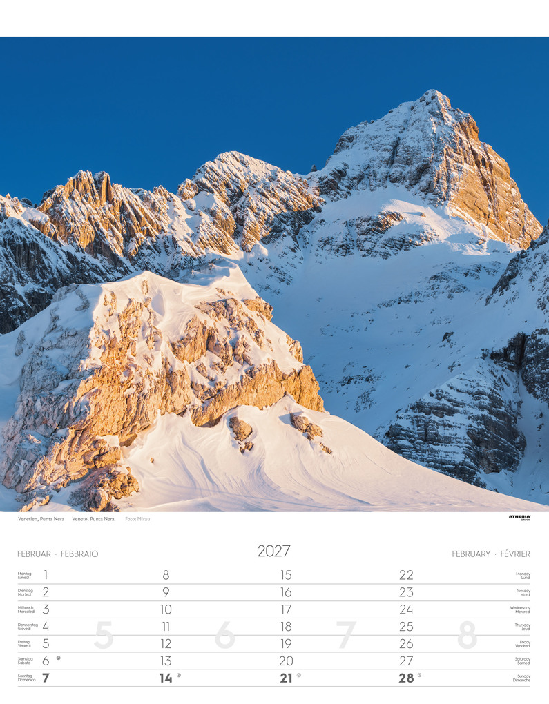Weitere Ansicht: Weltnaturerbe Dolomiten Kalender 2027