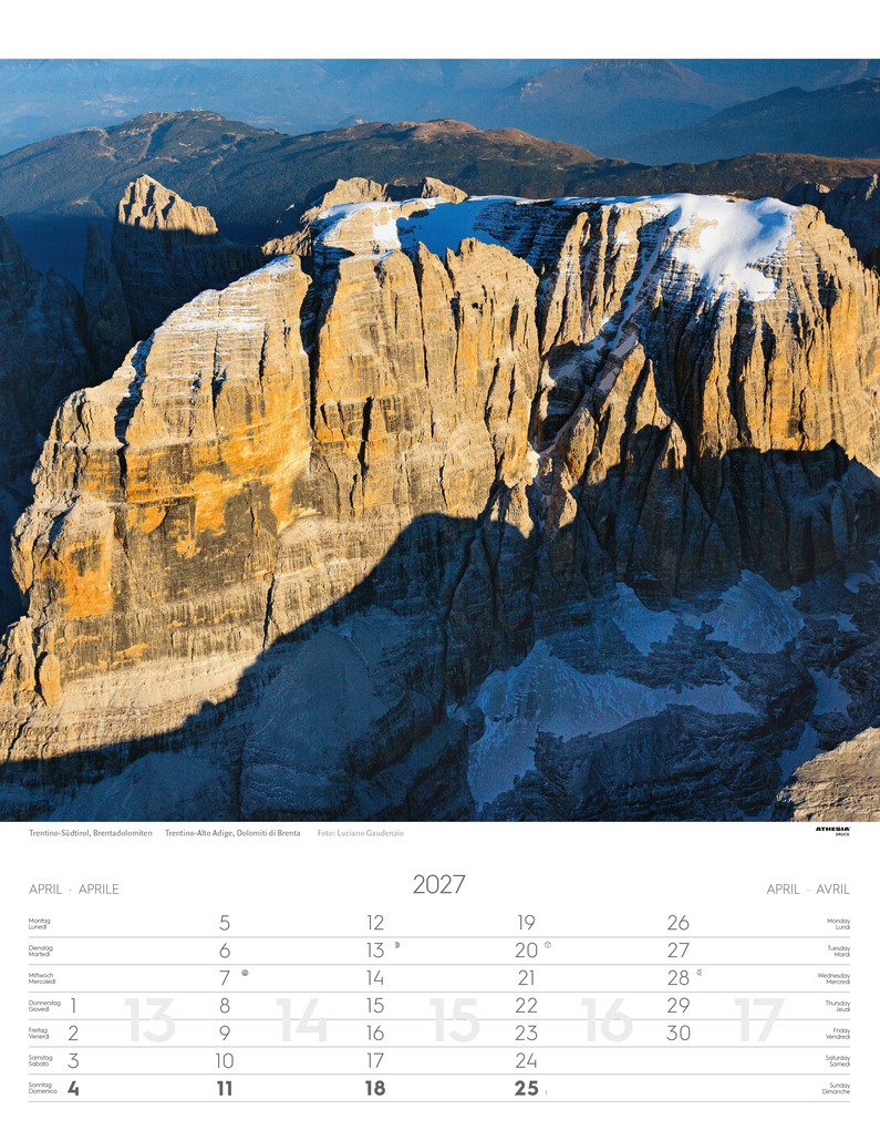 Weitere Ansicht: Weltnaturerbe Dolomiten Kalender 2027