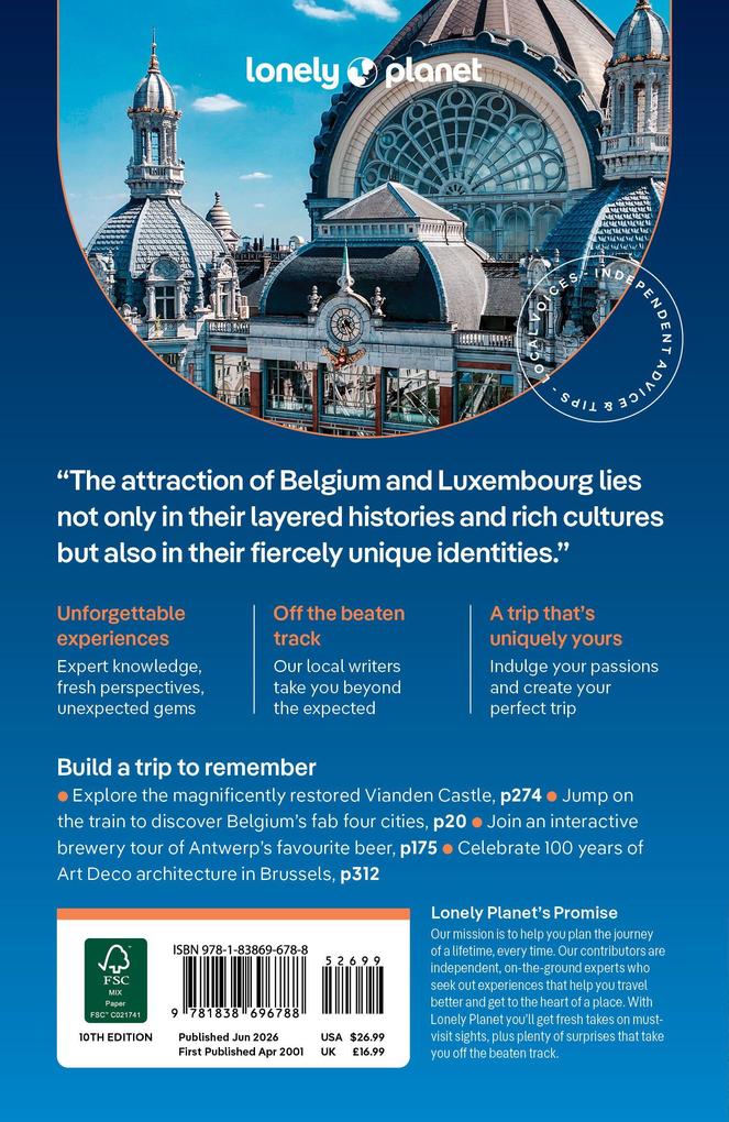 Weitere Ansicht: Lonely Planet Belgium & Luxembourg | Mélissa Monaco, Mark Elliott, Helena Smith