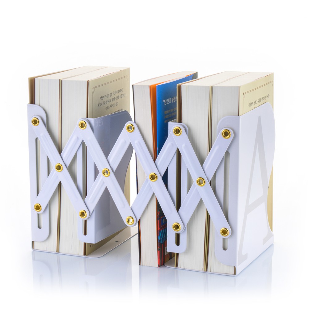 Weitere Ansicht: MyLibrary Flexibles A-Z Metall-Buchregal (weiß)