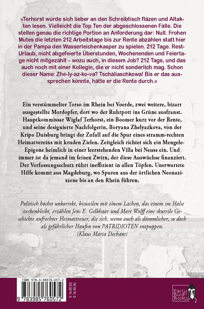 Weitere Ansicht: Patridioten | Jens E. Gelbhaar, Mart Wolff