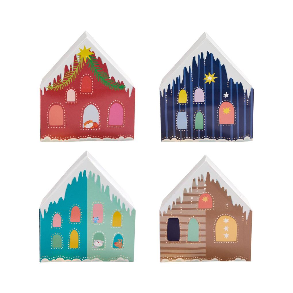 Weitere Ansicht: Bastelset - Erstes Prickeln Winterdorf