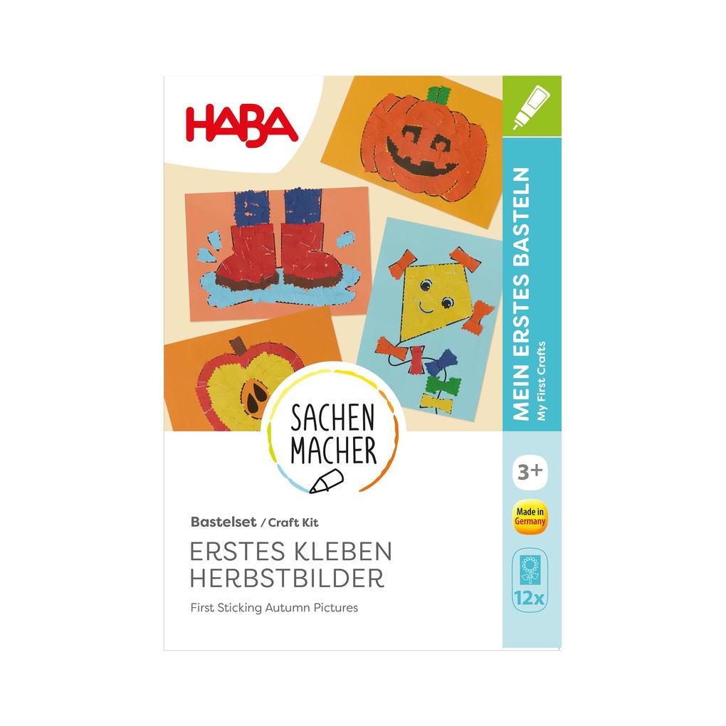 Weitere Ansicht: Bastelset - Erstes Kleben Herbstbilder
