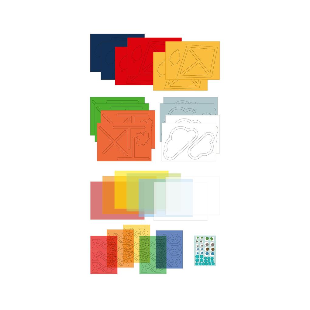 Weitere Ansicht: Bastelset - Fensterbild Drachensteigen