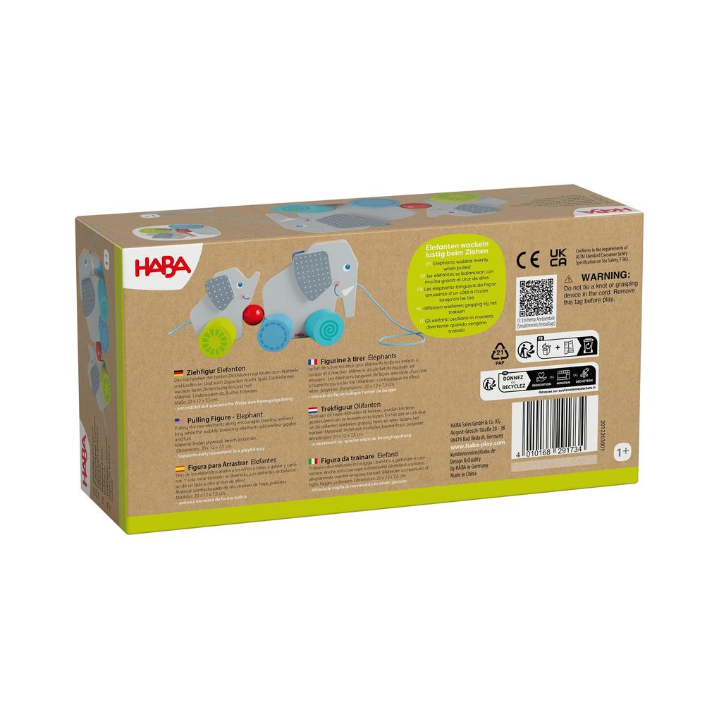 Weitere Ansicht: Ziehfigur Elefanten