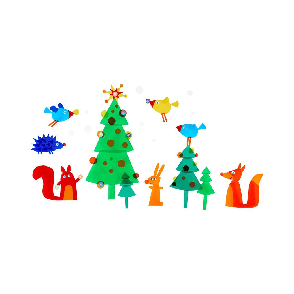 Weitere Ansicht: Bastelset - Fensterbild Weihnachten
