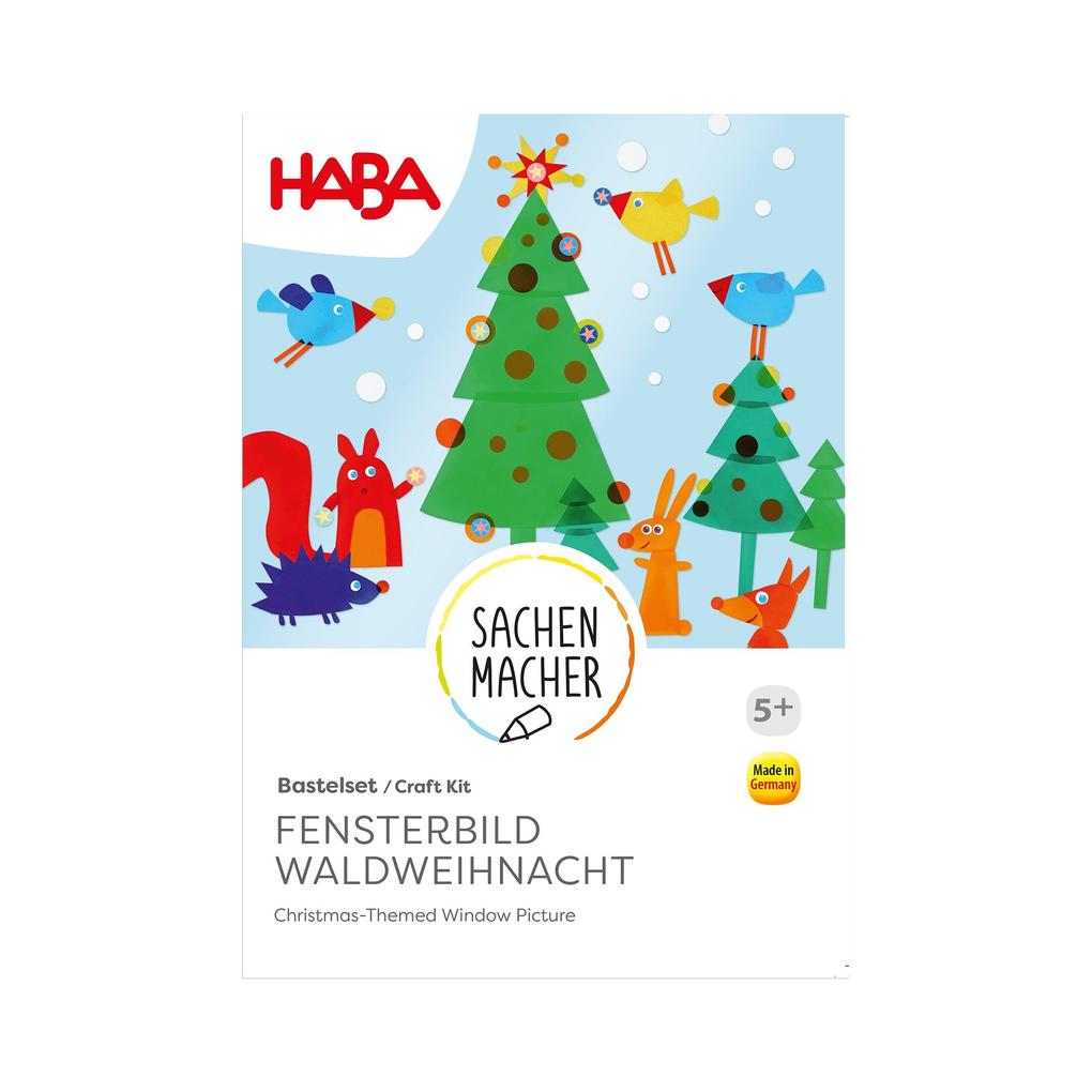 Weitere Ansicht: Bastelset - Fensterbild Weihnachten