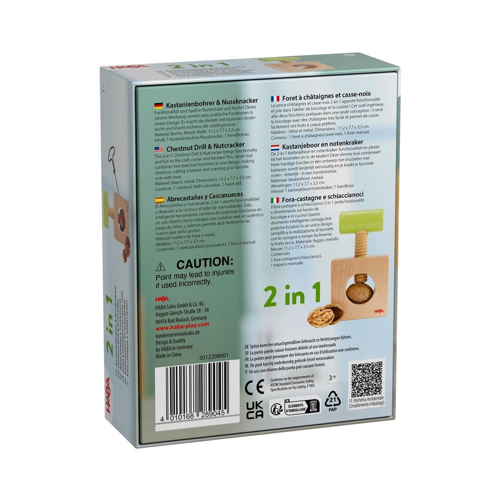 Weitere Ansicht: Kastanienbohrer & Nussknacker 2-in-1