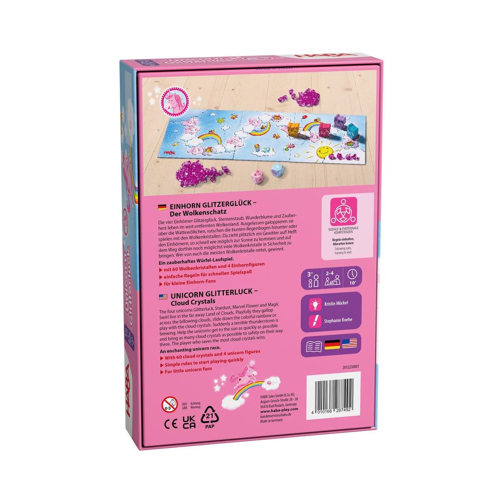 Weitere Ansicht: Einhorn Glitzerglück - Der Wolkenschatz