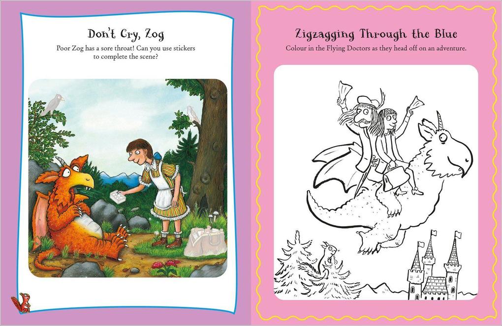 Weitere Ansicht: The Zog Super Sticker Book | Julia Donaldson