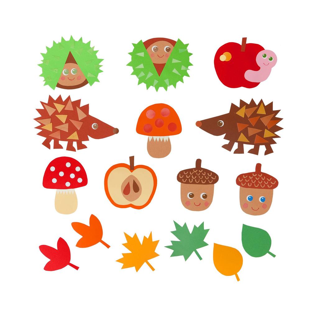 Weitere Ansicht: Bastelset - Erstes Schneiden Kastanienkumpel