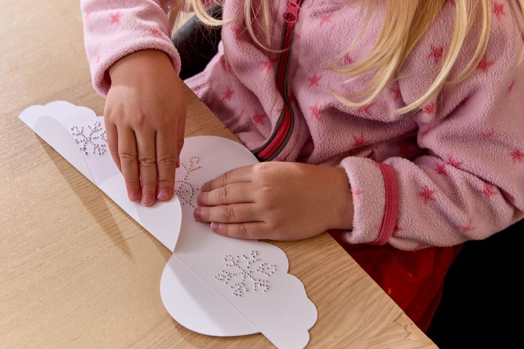 Weitere Ansicht: Bastelset - Erstes Prickeln Schneemann