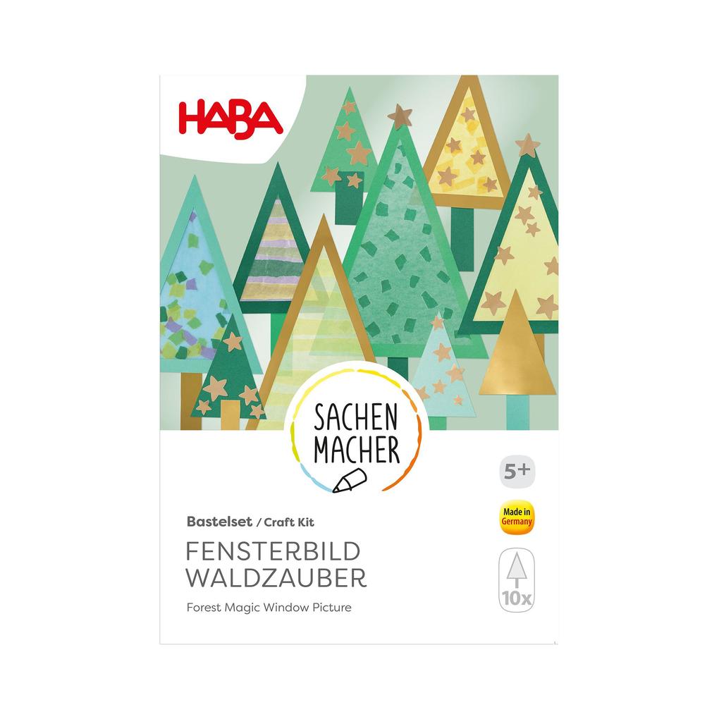 Weitere Ansicht: Bastelset - Fensterbild Waldzauber