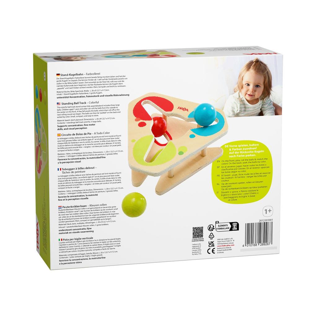 Weitere Ansicht: Stand-Kugelbahn - Farbrollerei