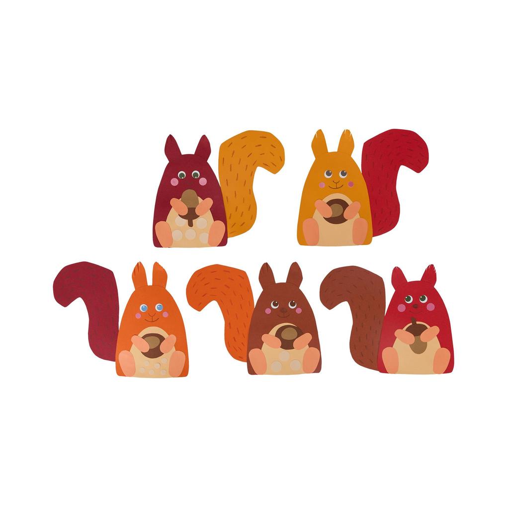 Weitere Ansicht: Bastelset - Erstes Schneiden Eichhörnchen