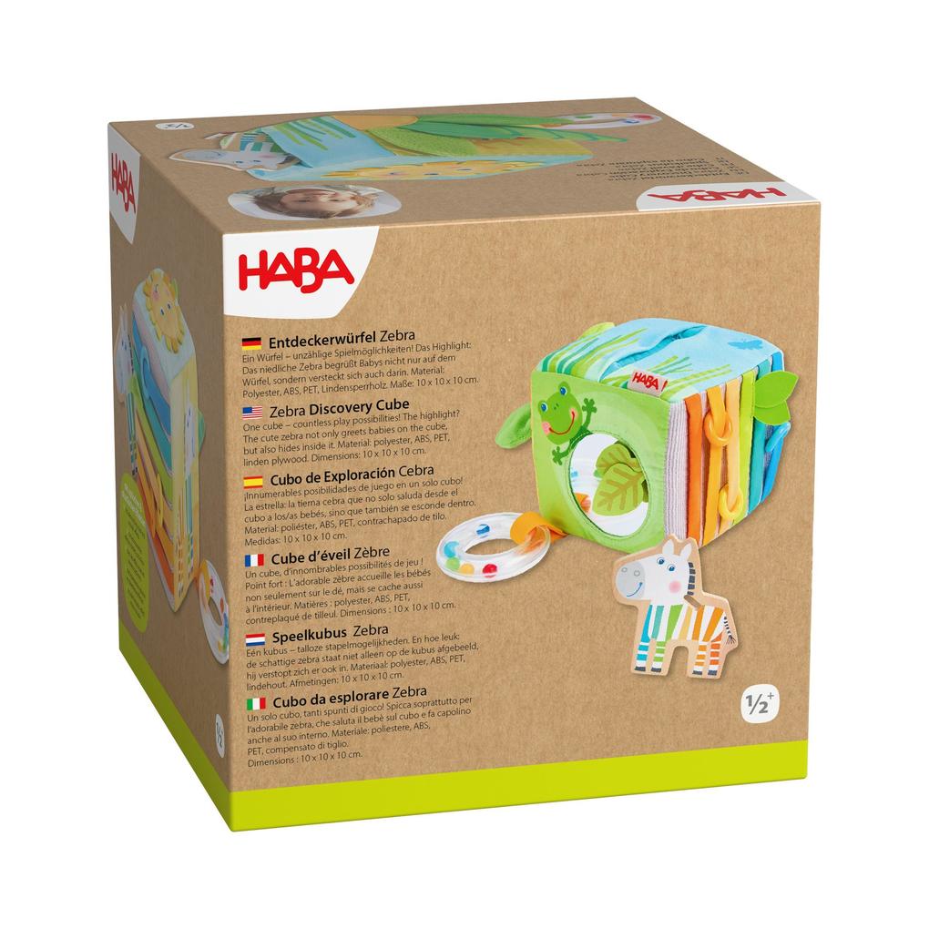Weitere Ansicht: Entdeckerwürfel Zebra