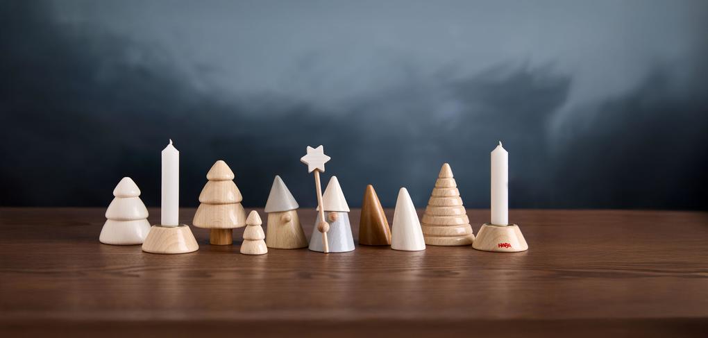 Weitere Ansicht: Kerzenständer-Set Wichtelwald