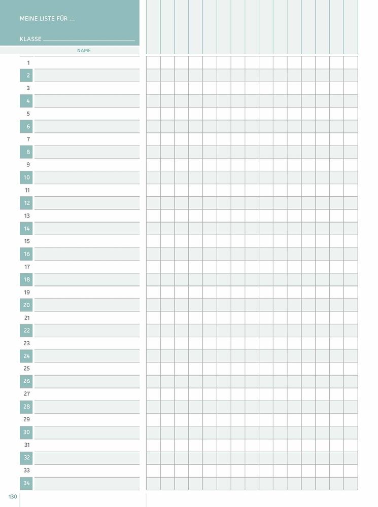 Weitere Ansicht: Mein Lehrerplaner A4+ - Hardcover - Lehrerkalender für das Schuljahr 2026/2027 - Blättermeer