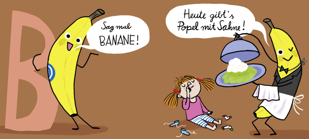 Weitere Ansicht: Sag mal Ananas! ... Deine Hose ist nass! | Andrea Weller-Essers