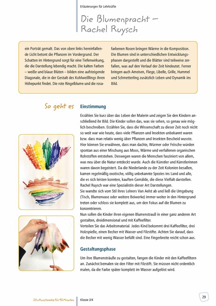 Weitere Ansicht: 20 x Kunstwerke für 90 Minuten - Klasse 3/4 | Simone Schick, Laura Rodrigues Nöhles