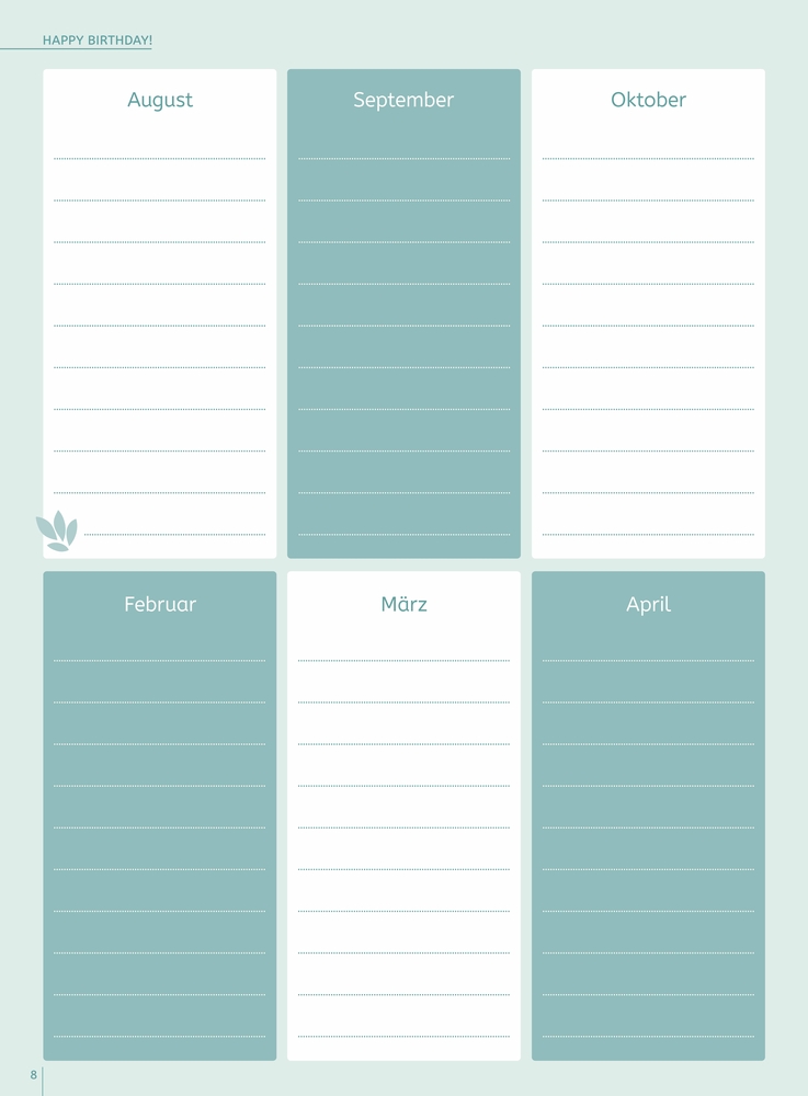 Weitere Ansicht: Mein Lehrerplaner A5+ - Hardcover - Lehrerkalender für das Schuljahr 2026/2027 - Blättermeer