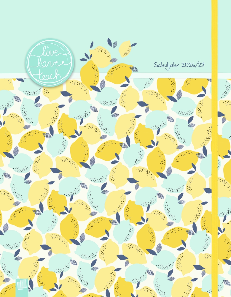 Weitere Ansicht: Mein Lehrerplaner A4+ - Ringbindung - Lehrerkalender für das Schuljahr 2026/2027 - Zitronentanz