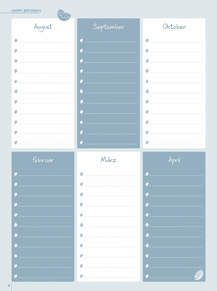 Weitere Ansicht: Mein Lehrerplaner A4+ - Ringbindung - Lehrerkalender für das Schuljahr 2026/2027 - Zitronentanz