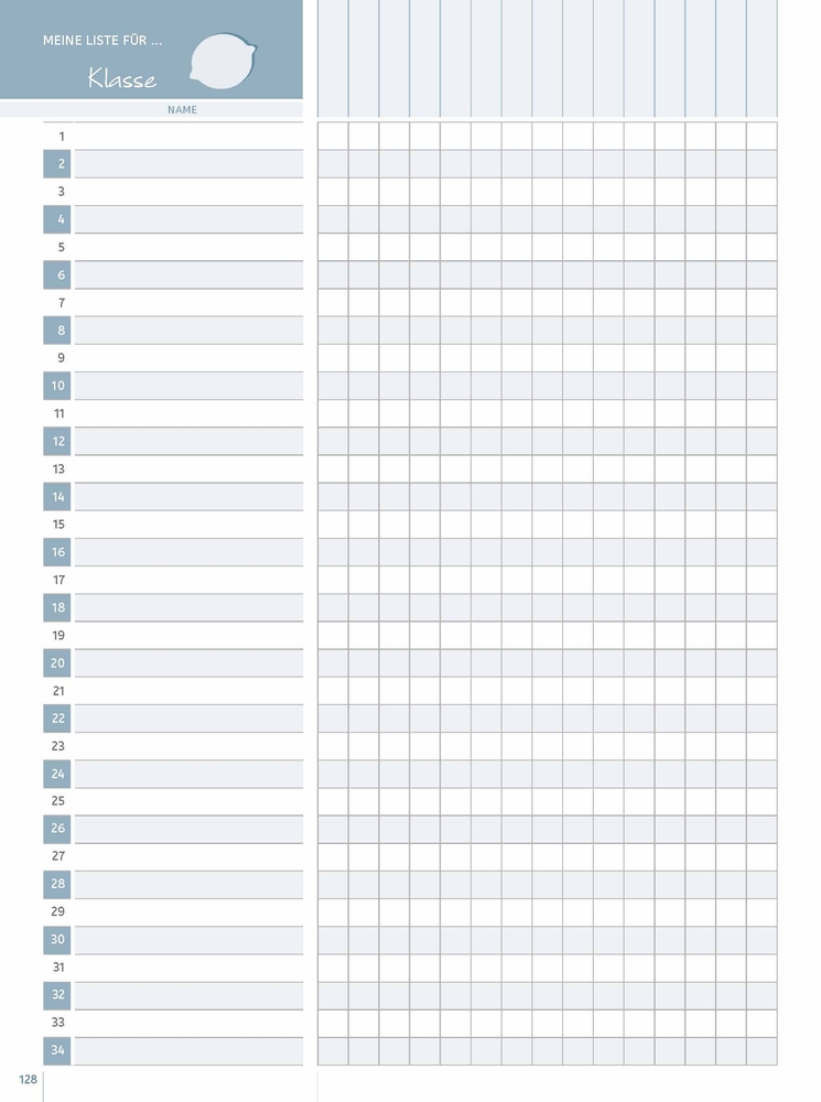 Weitere Ansicht: Mein Lehrerplaner A4+ - Ringbindung - Lehrerkalender für das Schuljahr 2026/2027 - Zitronentanz
