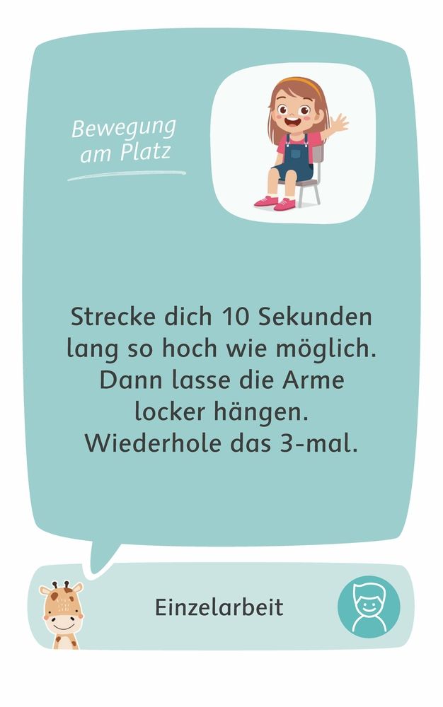 Weitere Ansicht: Power-Pause! 60 Impulskarten zur Bewegung und Auflockerung | Teacher__light