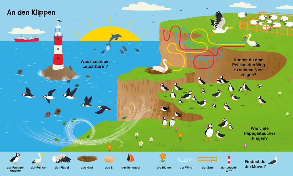 Weitere Ansicht: Meine erste Wörterwelt. Im Meer