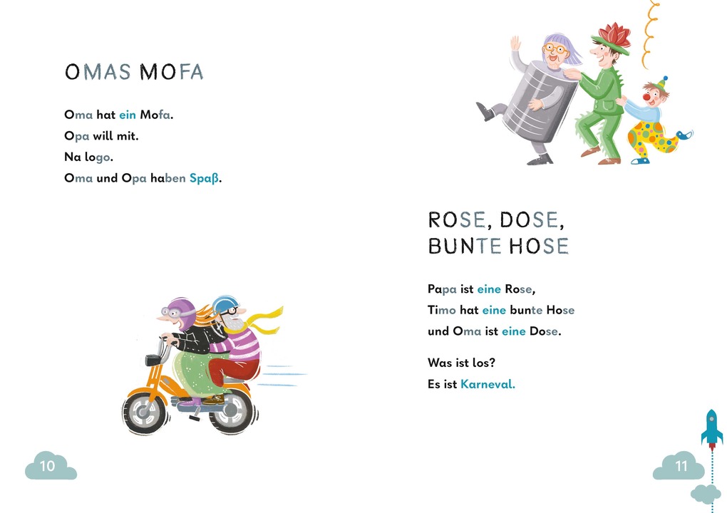 Weitere Ansicht: Die Lese-Rakete | Anne Rummenie