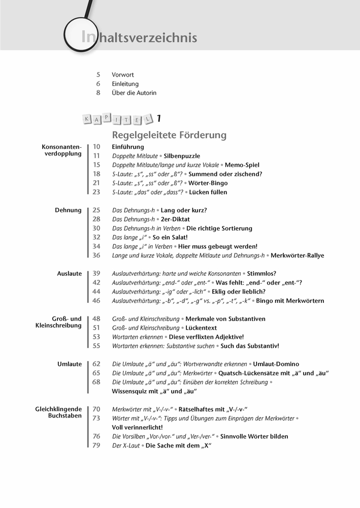 Weitere Ansicht: Fördermaterialien LRS | Britta Gramenz