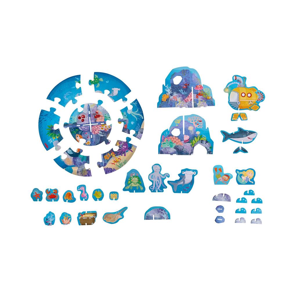 Weitere Ansicht: 3D-Puzzle-Spielwelt Unterwasser