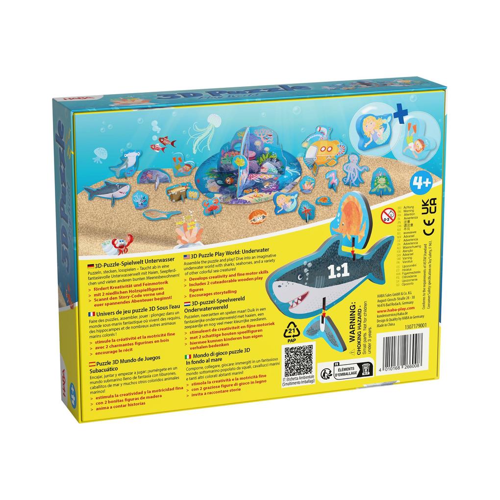 Weitere Ansicht: 3D-Puzzle-Spielwelt Unterwasser