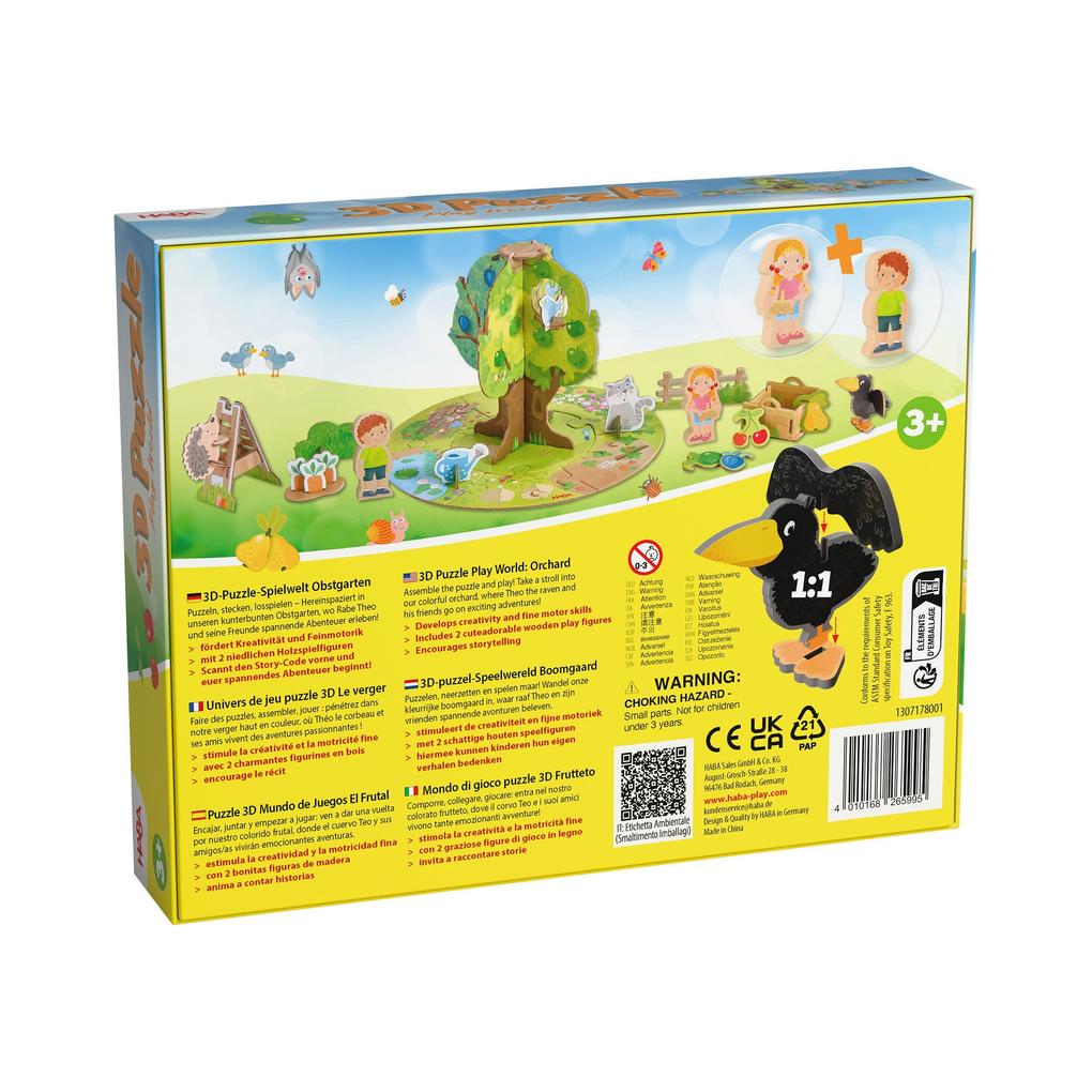 Weitere Ansicht: 3D-Puzzle-Spielwelt Obstgarten