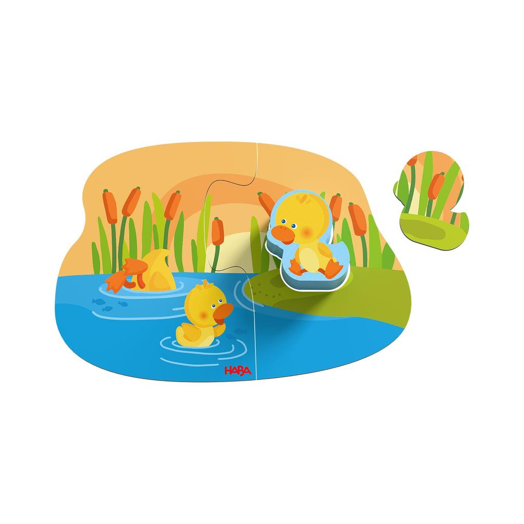 Weitere Ansicht: 4 erste Puzzles - Tierkinder