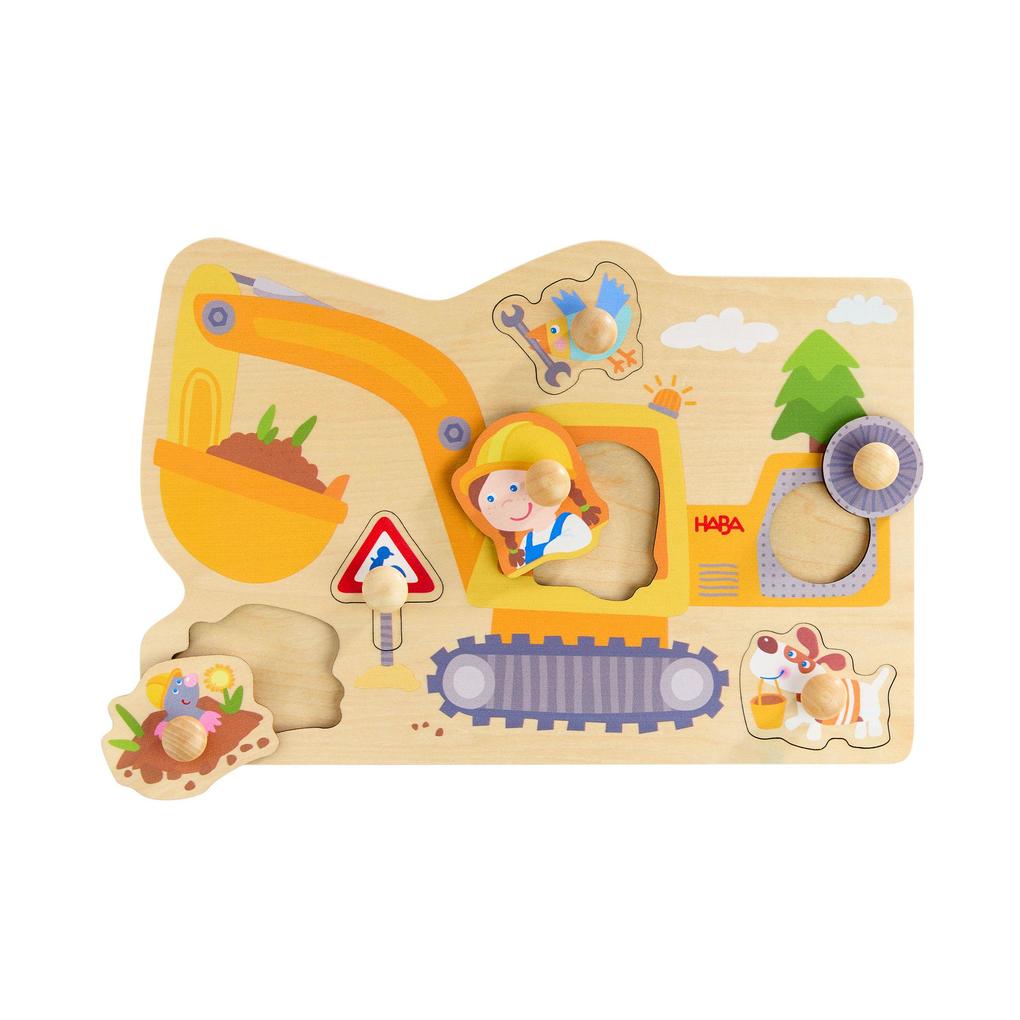 Weitere Ansicht: Greifpuzzle Bagger