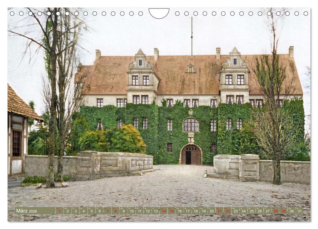 Weitere Ansicht: Altmark um 1900 - Orte zur Kaiserzeit in Farbe - kolorierte Fotografien (Wandkalender 2026 DIN A4 quer), CALVENDO Monatskalender | André Tetsch, Calvendo